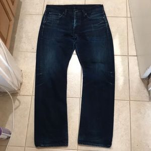 Rogue Territory Slim Straight Fit Button Fly Jeans